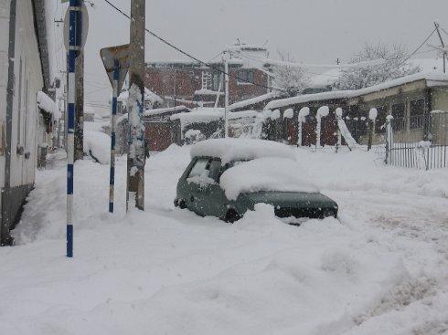 vranje, sneg