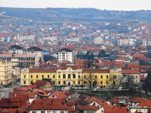 Prokuplje panorama-grada