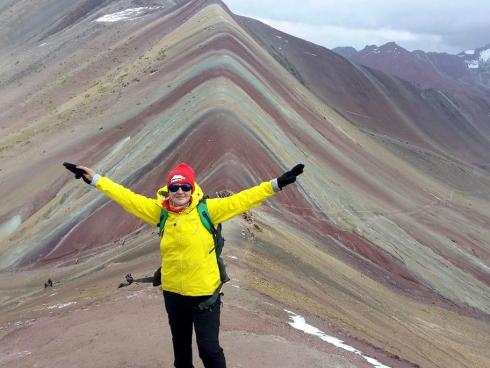 Dugina planina Andi Peru Zareva