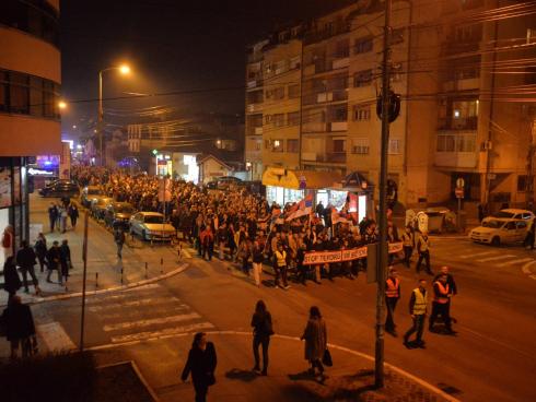 osmi protest niš