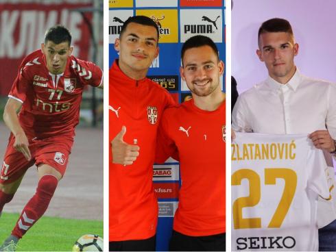 Lazar Ranđelović, Nemanja Radonjić, Andrija Živković i Igro Zlatanović