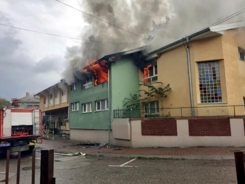 Požar vrtic Vlasotince 1; foto: Agencija Publika