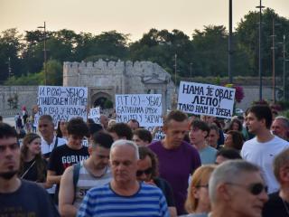 Protest Srbija protiv nasilja, 14. jul, slika 10; foto: Jelena Mišić