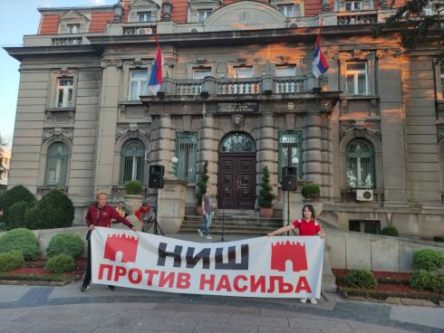 Protest Srbija protiv nasilja, 11. avgust, slika 5; foto: JV-Ljubica Jocić