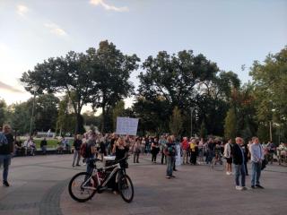 Protest Srbija protiv nasilja, 11. avgust, slika 3; foto: JV-Ljubica Jocić.