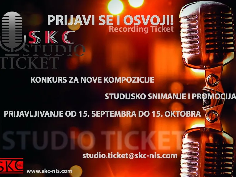 Studio Ticket Plakat