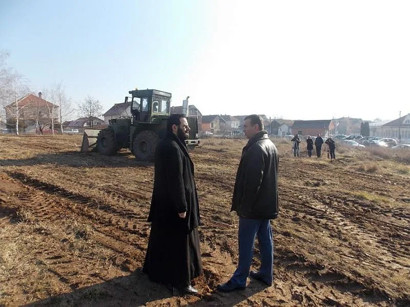 poceli radovi na izgradnji crkve Svetog Djordja u Prokuplju foto D Stojkovic