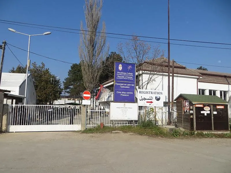 Presevo Prihvatni centar foto i m