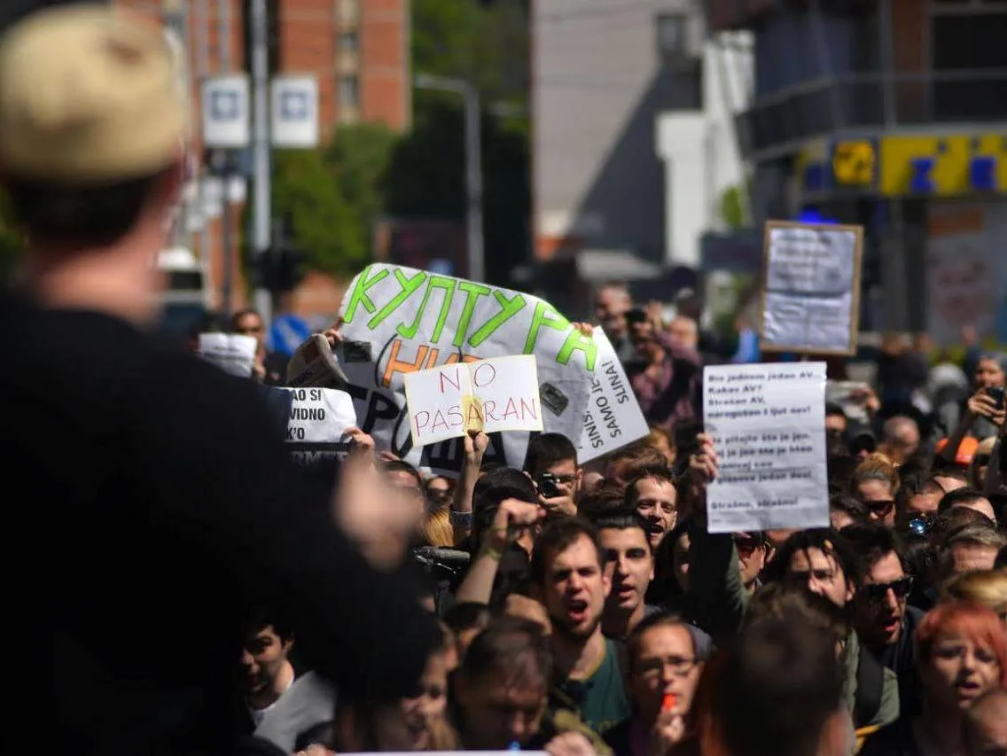 Protest Nis V K