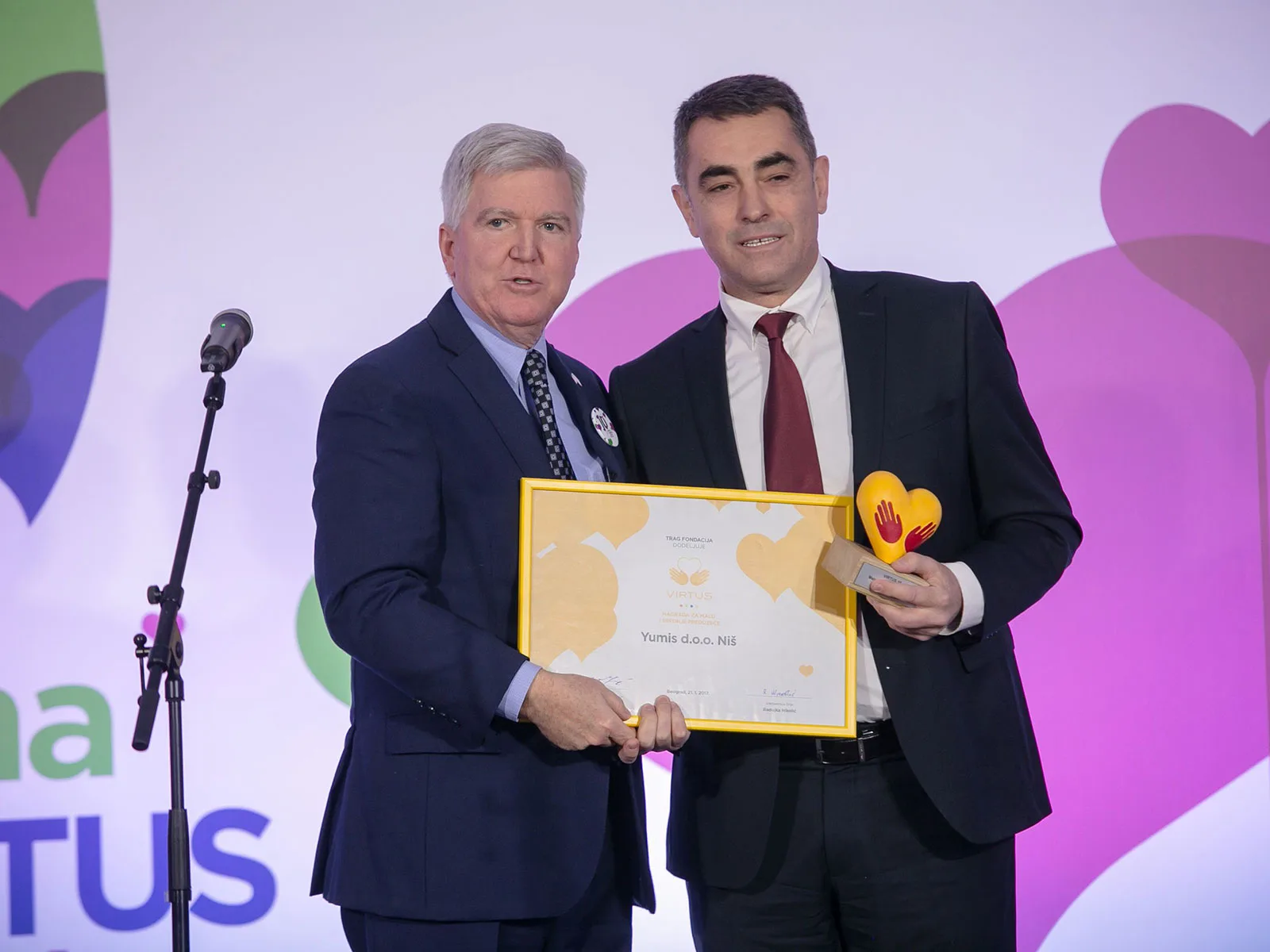 Virtus nagrada Jumis foto Andjic Trag fondacija