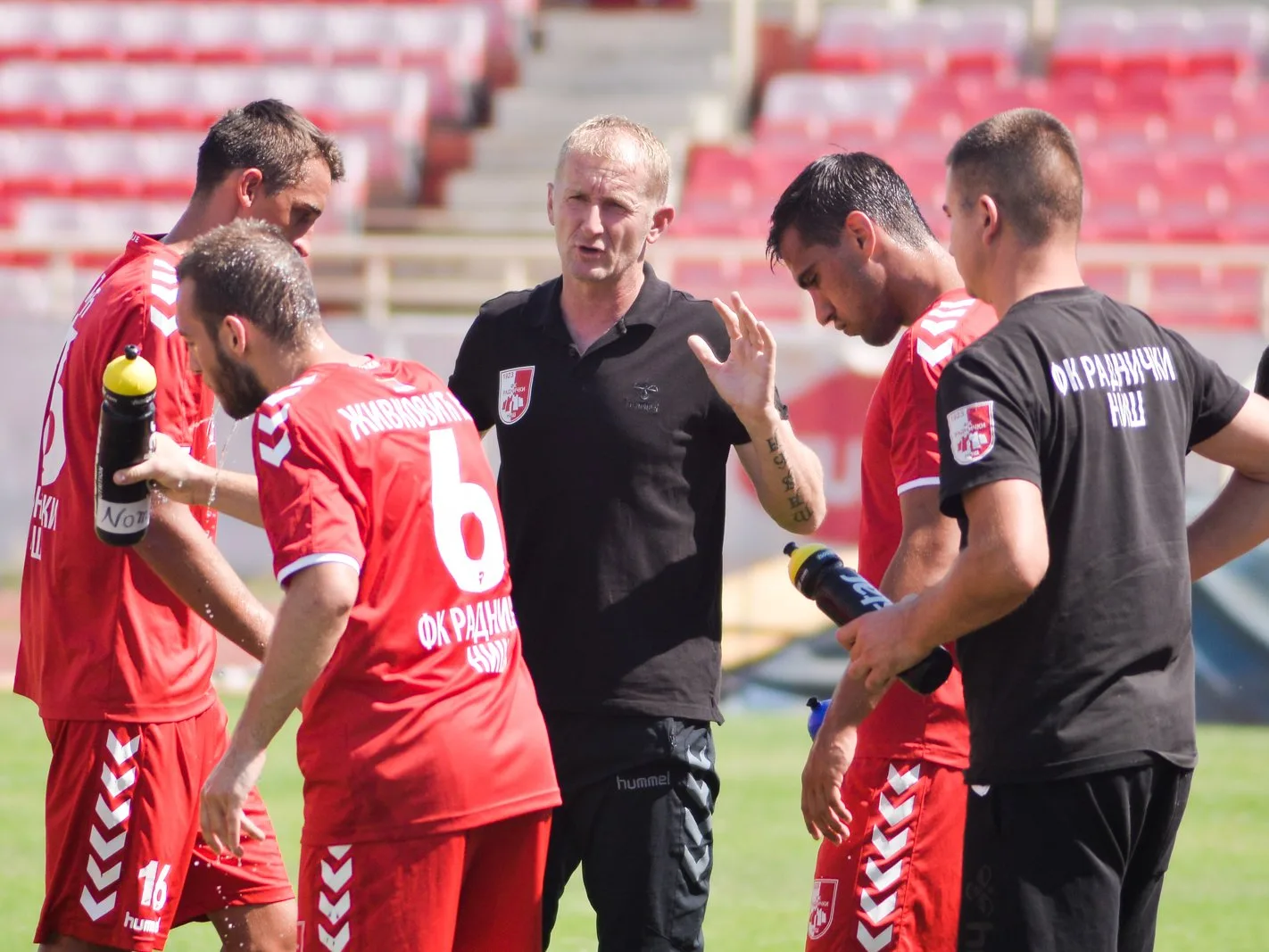 Radnicki Nis Dmitrovic Golubovic Tomic foto Vanja Keser
