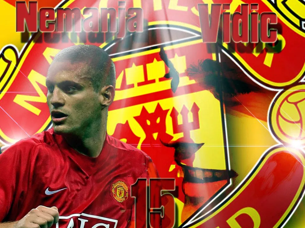 Namanja Vidic Mancester junajted foto flickr Media Red