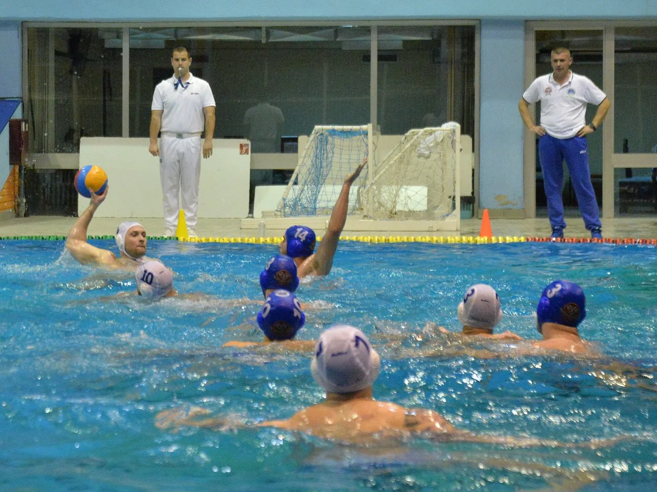 Nais vaterpolo bazen Cair foto Vanja Keser