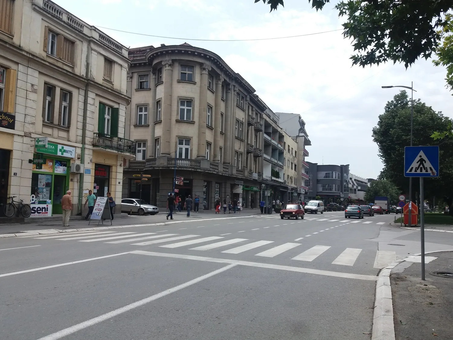 Bulevar oslobodjenja Leskovac jul 2018 foto Bojana Antic