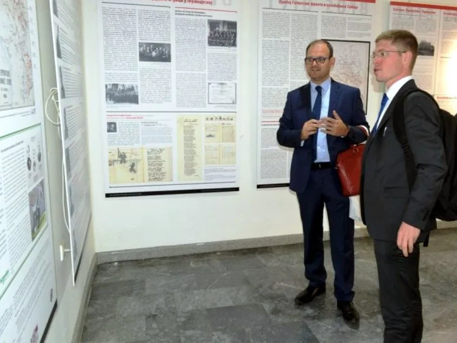 Izlozba Veliki rat Prokuplje foto Lj M