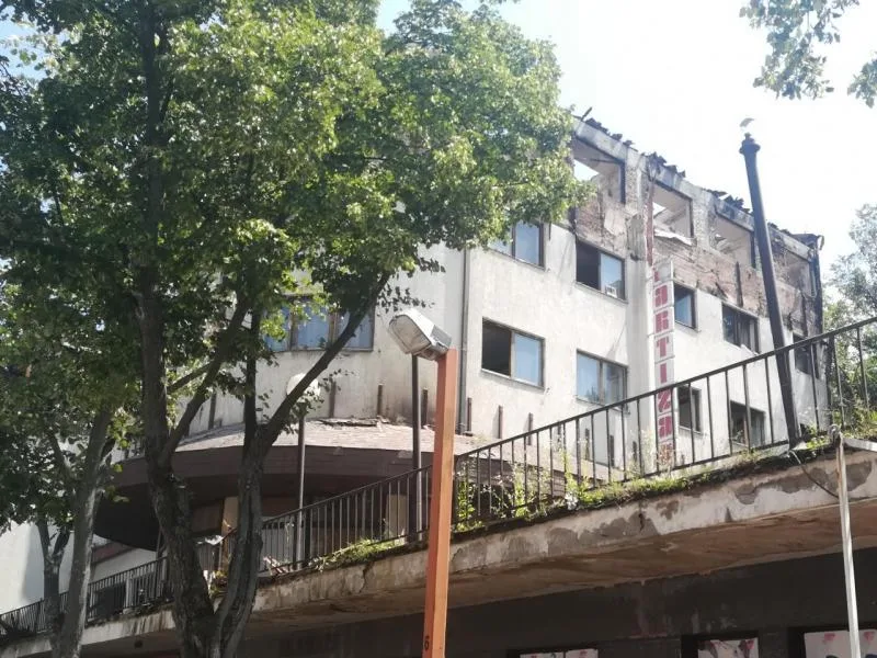 hotel partizan pozar foto mj