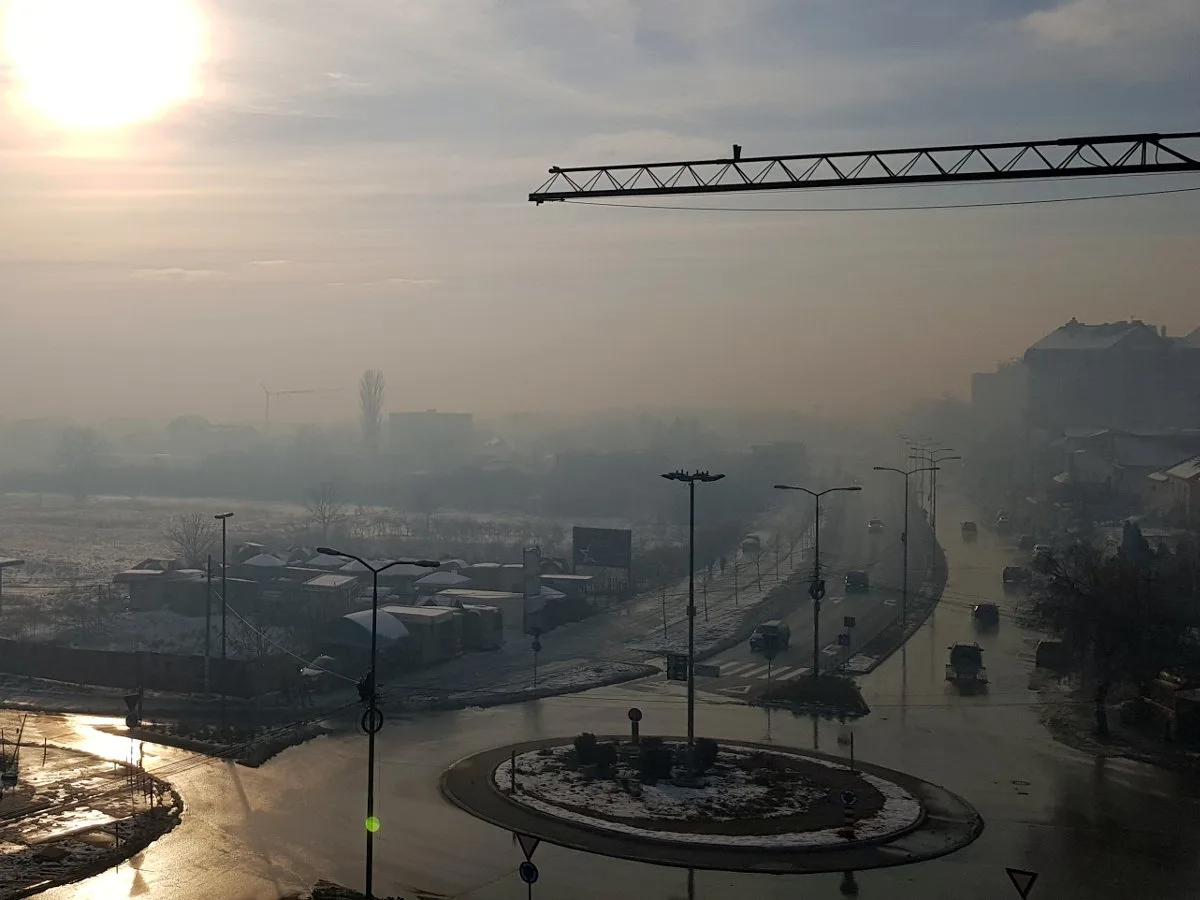 Zagadjen vazduh u Nisu foto citalac