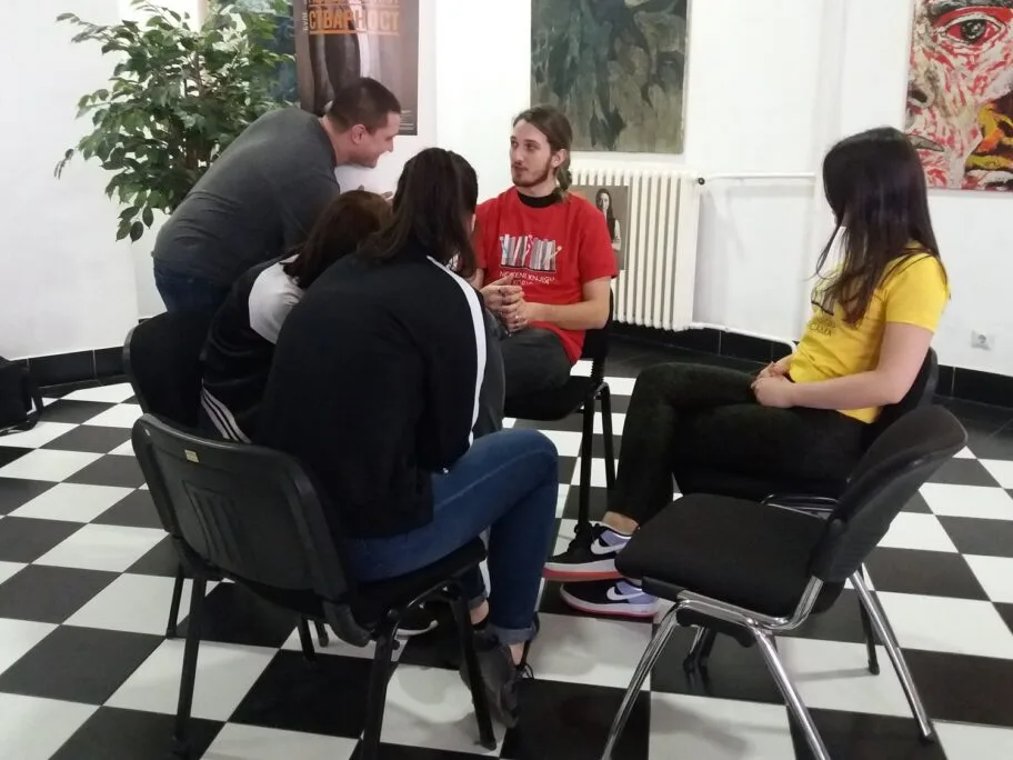 Ziva biblioteka LKC februar 2019 foto Bojana Antic