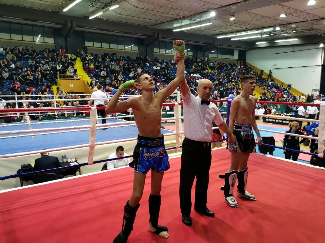 Ognjen Mitrovic kik boks Gran pri sarajevo foto KBK Vukovi