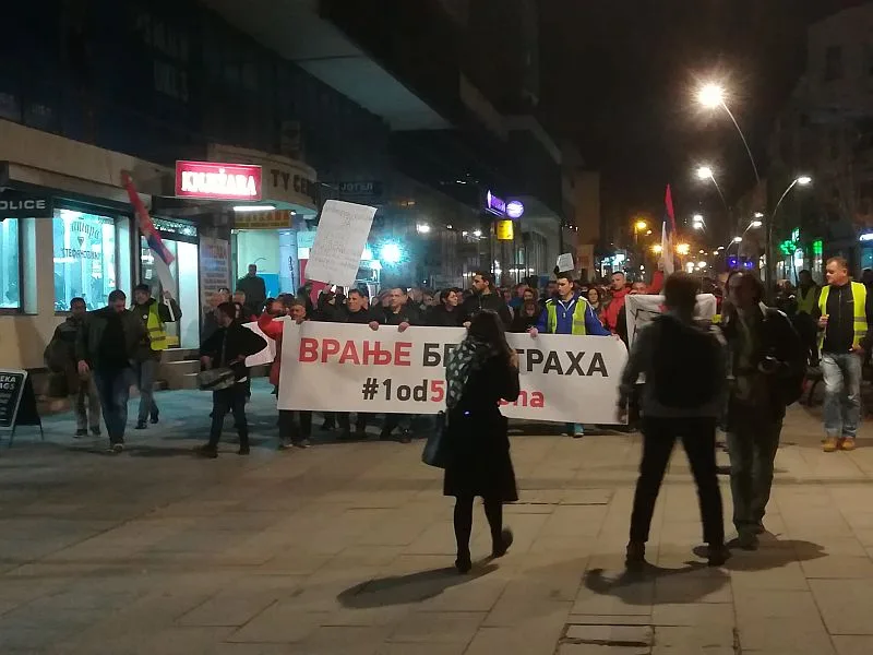 vranje protest i m