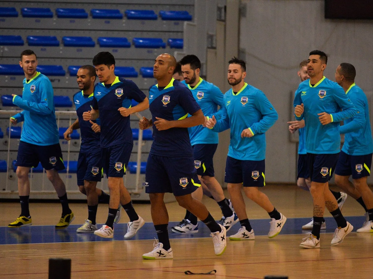 Futsal selekcija Brazila trening Cair foto Juzne vesti Vanja Keser
