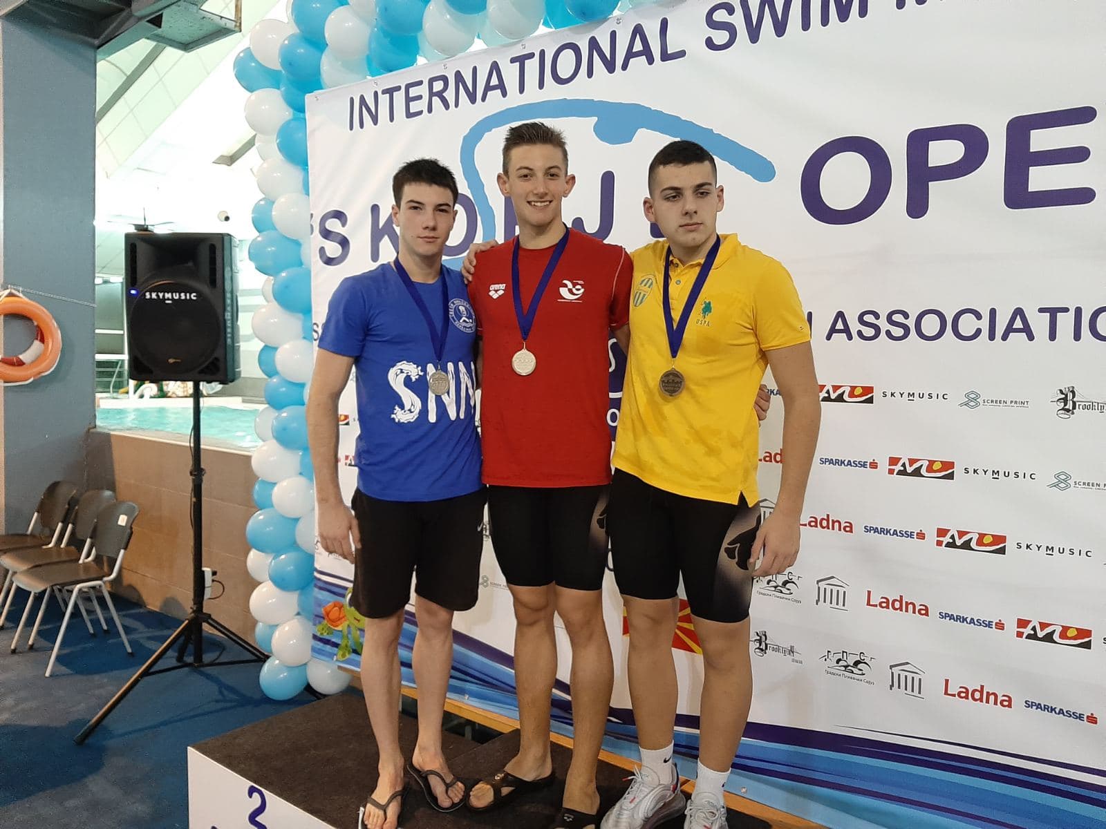 Plivaci PK Sveti Nikola Skoplje open foto PK Sveti Nikola