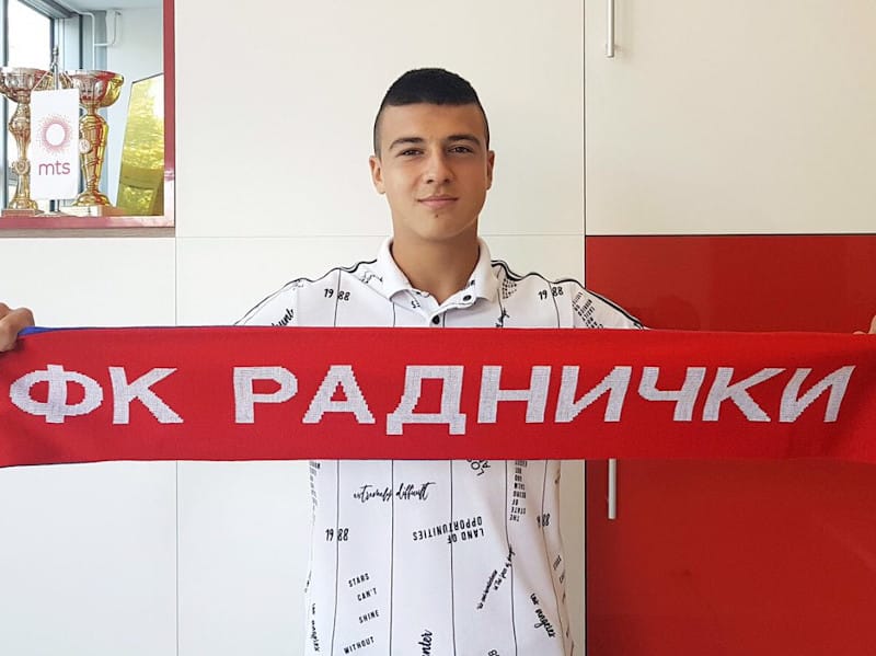 danijel randjelov fk radnicki kadeti foto fk radnicki nis