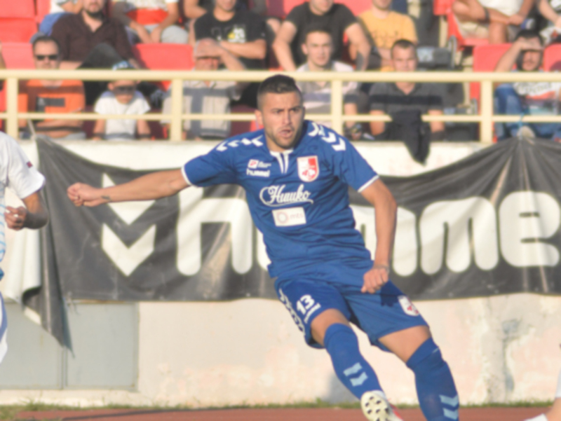 Nikola Aksentijevic Radnicki fudbaler foto Juzne vesti Vanja Keser