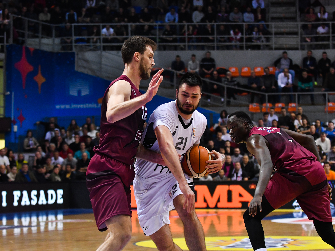Partzan FMP polufinale Kup Koraca 2020 Ognjen Kuzmic Stefan Jankovic foto Juzne vesti Vanja Keser