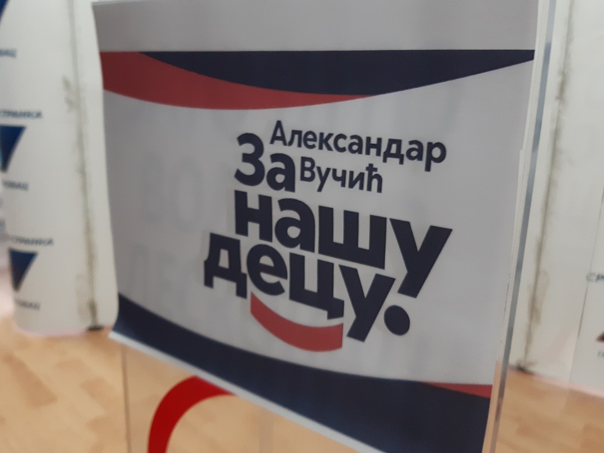 SNS slogan izbori 2020 ilustracija foto Bojana Stamenkovic