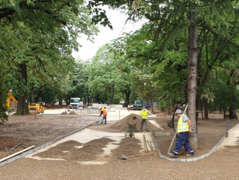 park radovi foto Grad