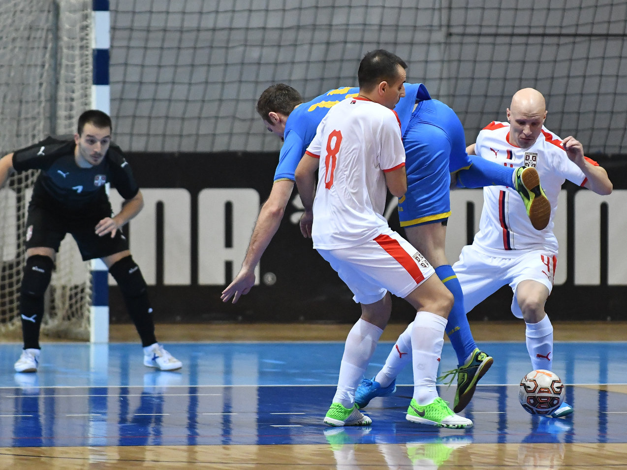 Futsal Srbija Ukrajina kvalifikacije Svetsko prvenstvo februar 2020 foto Juzne vesti Vanja Keser