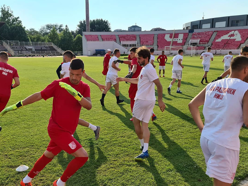 fk radnicki pripreme cair nis foto fk radnicki