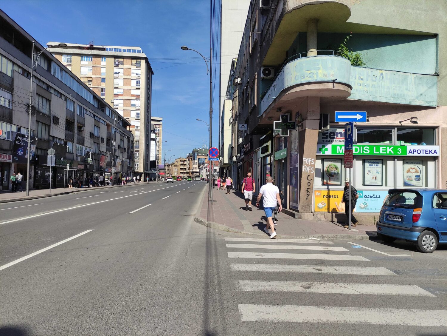 Nis put centar grada jun 2022 foto jv ljubica jocic scaled