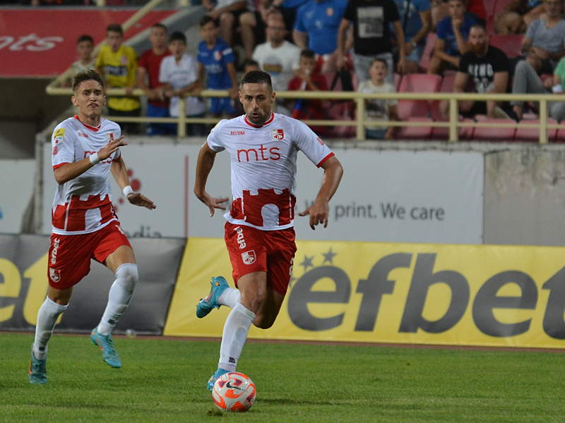 radnicki nis fudbal jul 2022 foto jv jelena misic