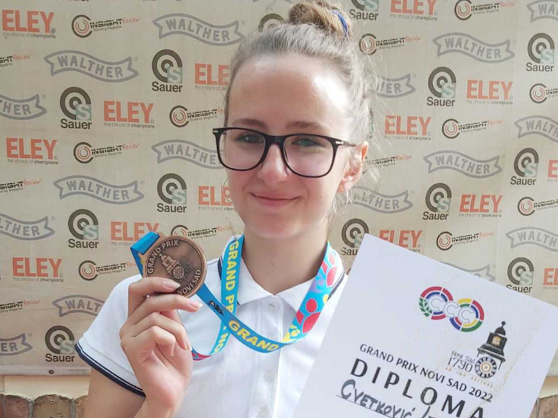 Ljiljana Cvetkovic Streljacki klub Nis 1881 streljastvo foto Lidija Mihajlovic 1