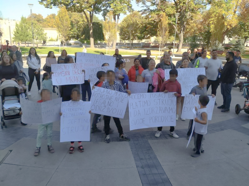 romi protest