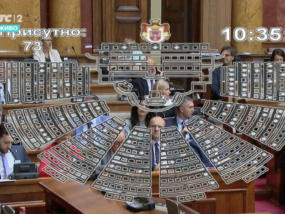 skupstina bez kvoruma foto printscreen rts 2