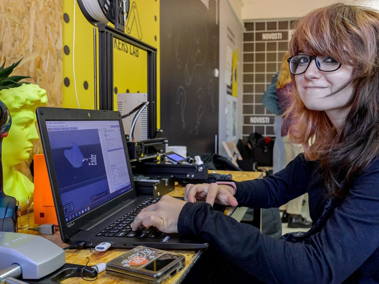 Milijana Nikolic Mejkers lab Nis foto Milos Zivojinovic scaled