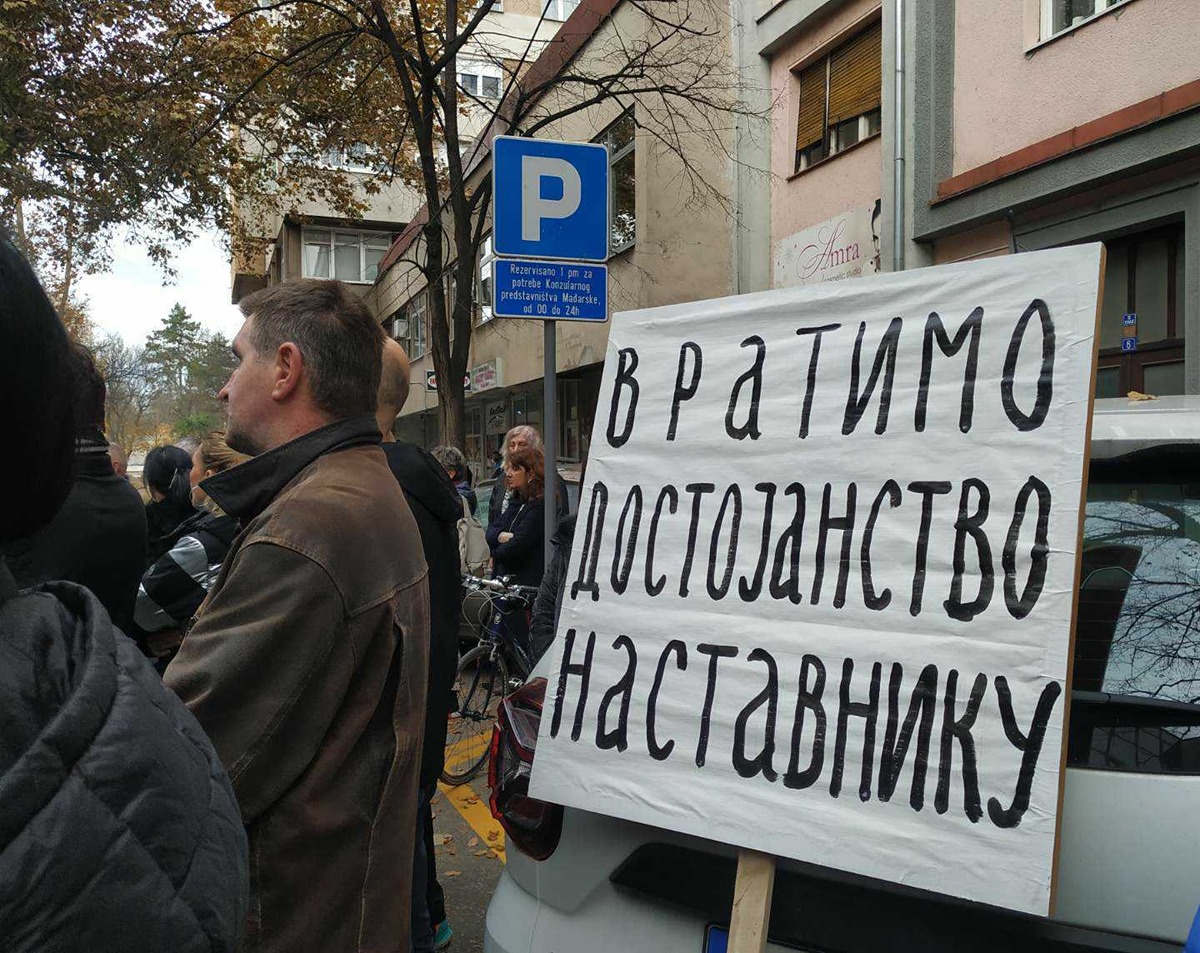 protest prosveta